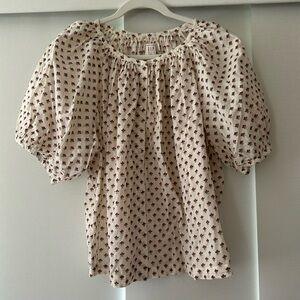 Gap x Doen floral top.  Size Medium.